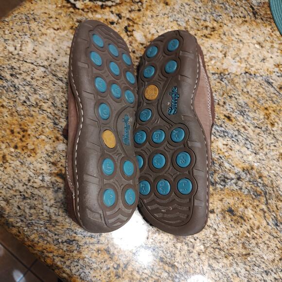 Simple Brown Slip-On Comfortable Slippers Shoes Size 10 - Picture 8 of 12